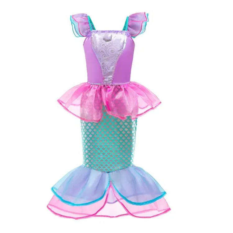 Kids Princess Mermaid Dresses Halloween Costume Baby Girl Party Dress Stage Performance Cosplay Children, 2 colors
Kids Princess Mermaid Dresses Halloween Costume Baby Girl Party Dress Stage Performance Cosplay Children, 2 colors