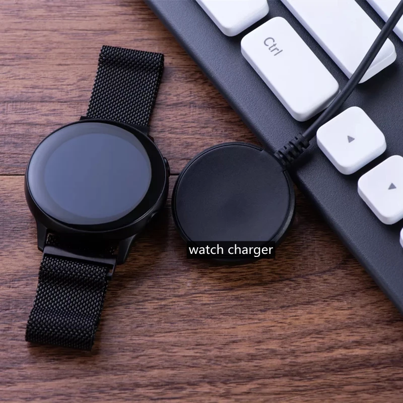 magnetic watch charger cable usb wireless smartwatch charger for Samsung Galaxy watch 4 watch 3 Active 2, Black
magnetic watch charger cable usb wireless smartwatch charger for Samsung Galaxy watch 4 watch 3 Active 2, Black
