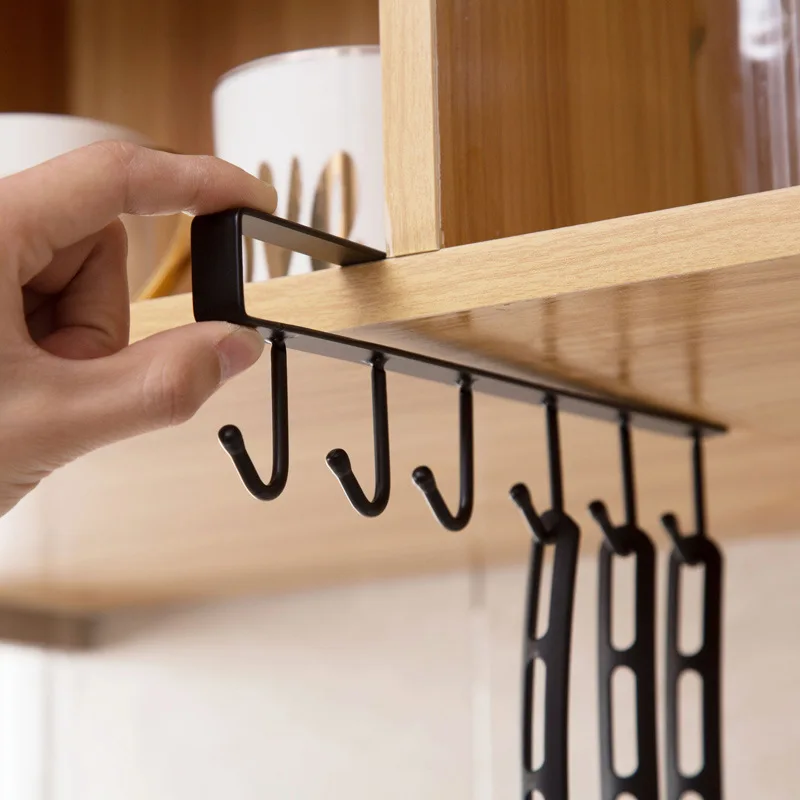 1pc Iron Kitchen Storage Rack Hanger Holder Cup Board Hanging Hook Hanger Organizer Home Multifunctional Towel Storage Rack
1pc Iron Kitchen Storage Rack Hanger Holder Cup Board Hanging Hook Hanger Organizer Home Multifunctional Towel Storage Rack