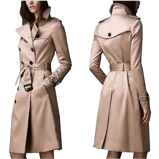 Women Double-Breasted Slim Long Windbreaker Trench Coat, Beige,black,wine red
Women Double-Breasted Slim Long Windbreaker Trench Coat, Beige,black,wine red