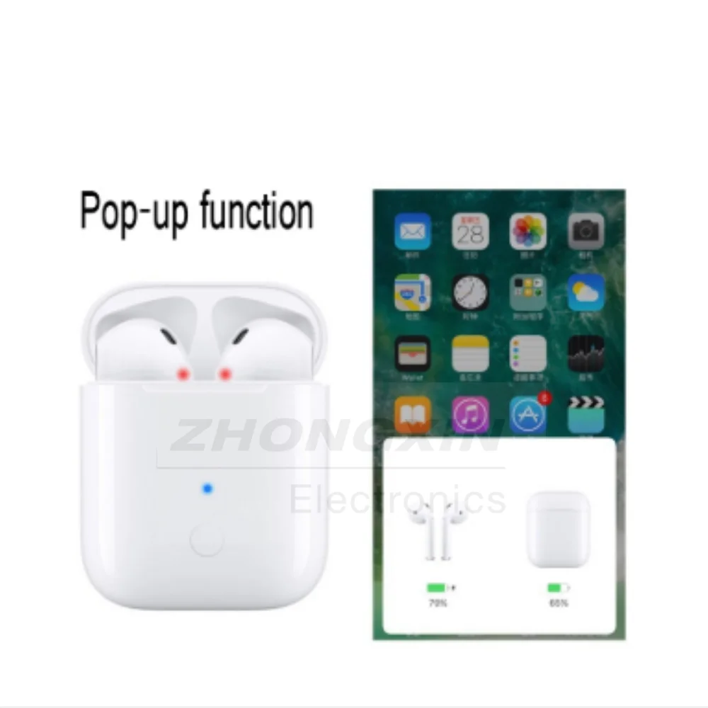 High Quality Lk-te9 Mini Wireless Earphone With Charging Case 2019 Double Calling Siri Earphone - ANKUX.COM