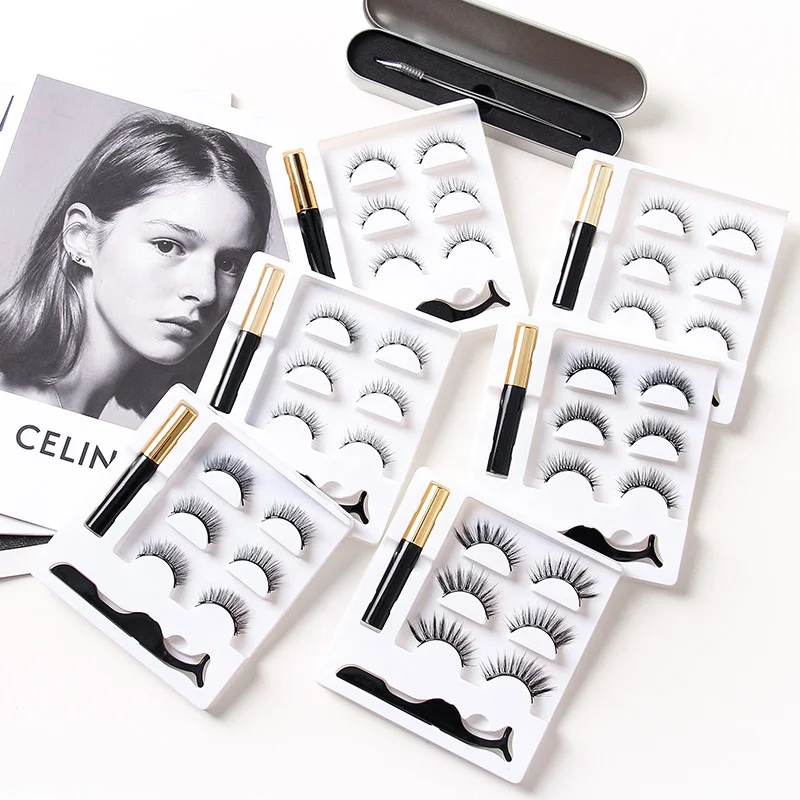 Wholesale Price New Design No Magnet 3D Invisible Magnetic False Faux Mink Eyelashes With Magnetic Eyeliner
Wholesale Price New Design No Magnet 3D Invisible Magnetic False Faux Mink Eyelashes With Magnetic Eyeliner