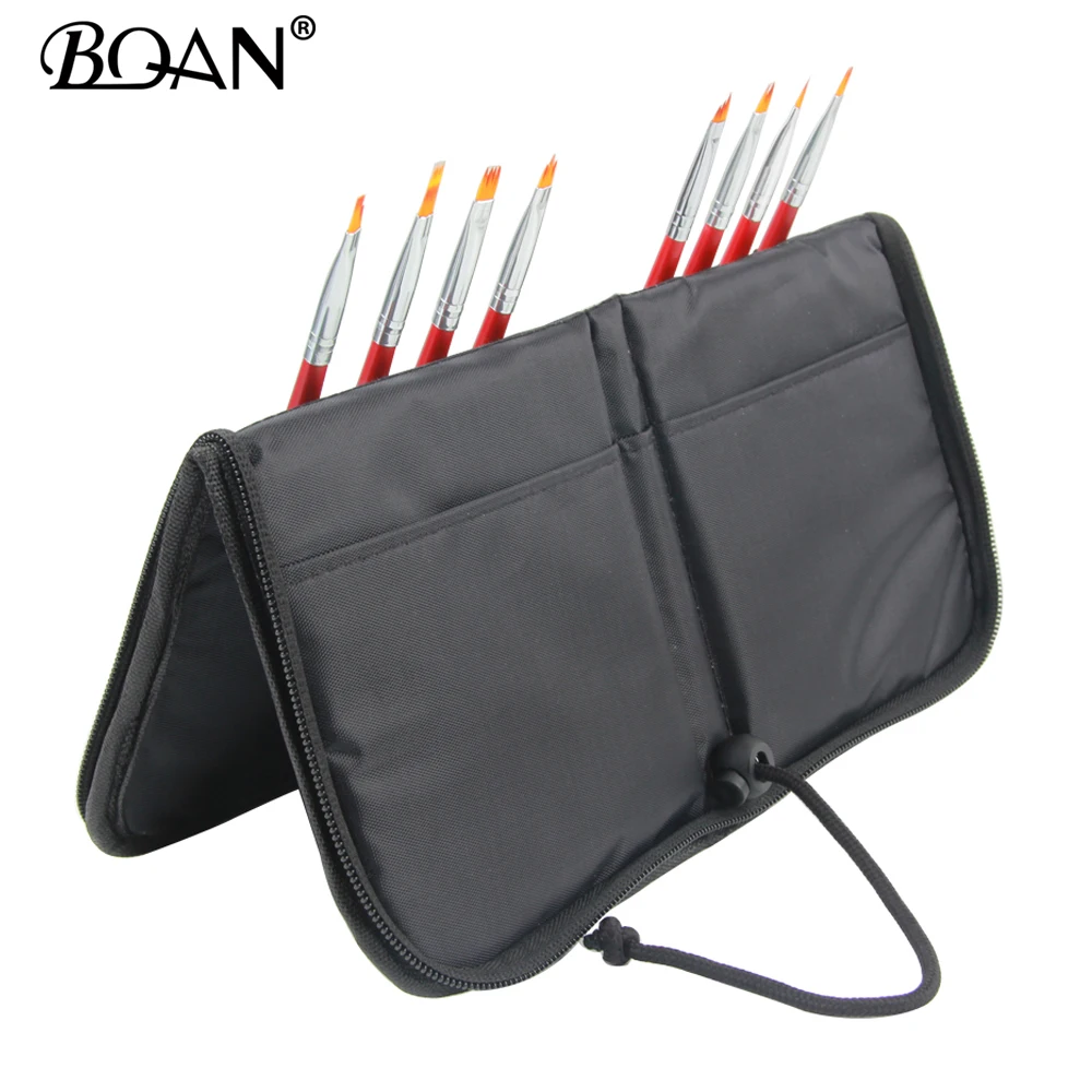 BQAN Customized Cosmetic Bag For Nail And Eyelash Extension Brush Not including brush Make Up Tools Container Black Bag, Mixed color
BQAN Customized Cosmetic Bag For Nail And Eyelash Extension Brush Not including brush Make Up Tools Container Black Bag, Mixed color