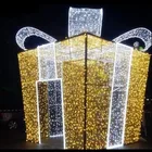 Wholesale 3D motif gift box light arch motif holiday decor lights