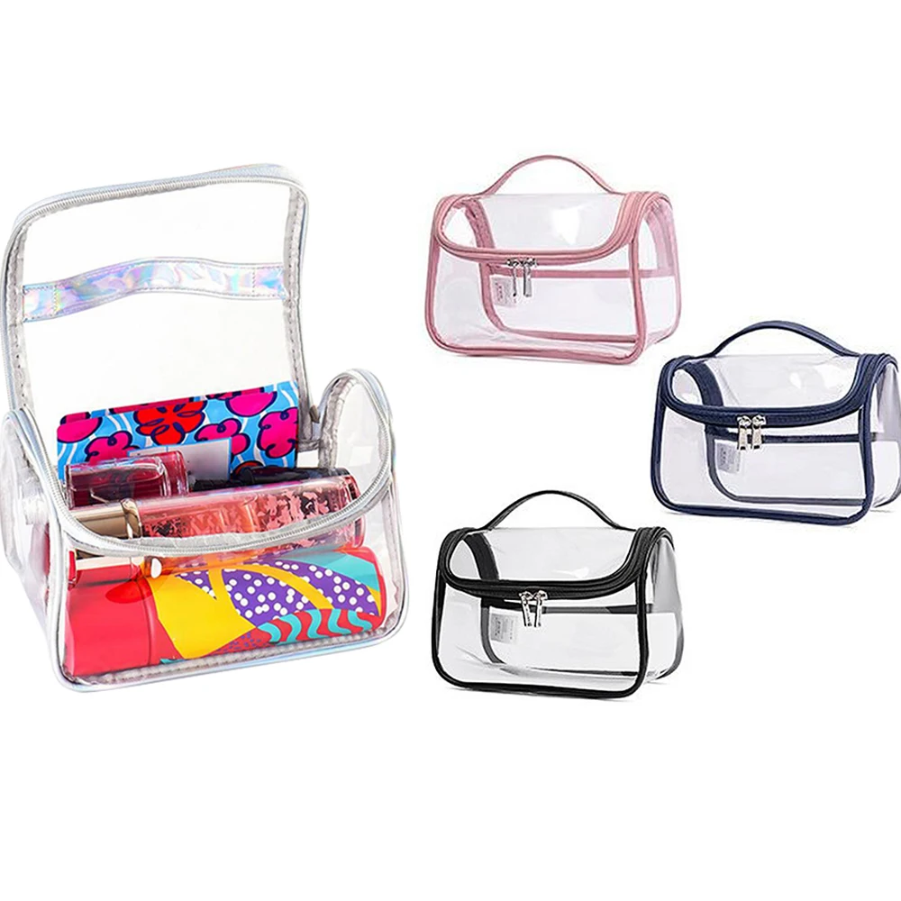 Waterproof Transparent Clear Cosmetic Bag Large Capacity Toiletry Storage Pouch Makeup Bag For Women Ladies, Pink, silver, black, dark blue
Waterproof Transparent Clear Cosmetic Bag Large Capacity Toiletry Storage Pouch Makeup Bag For Women Ladies, Pink, silver, black, dark blue