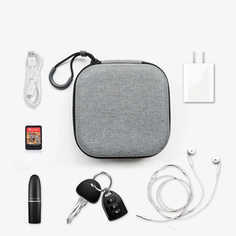 Custom Zipper Carrying Case for Earphones Waterproof Hard EVA Material Special Purpose Bag factory
