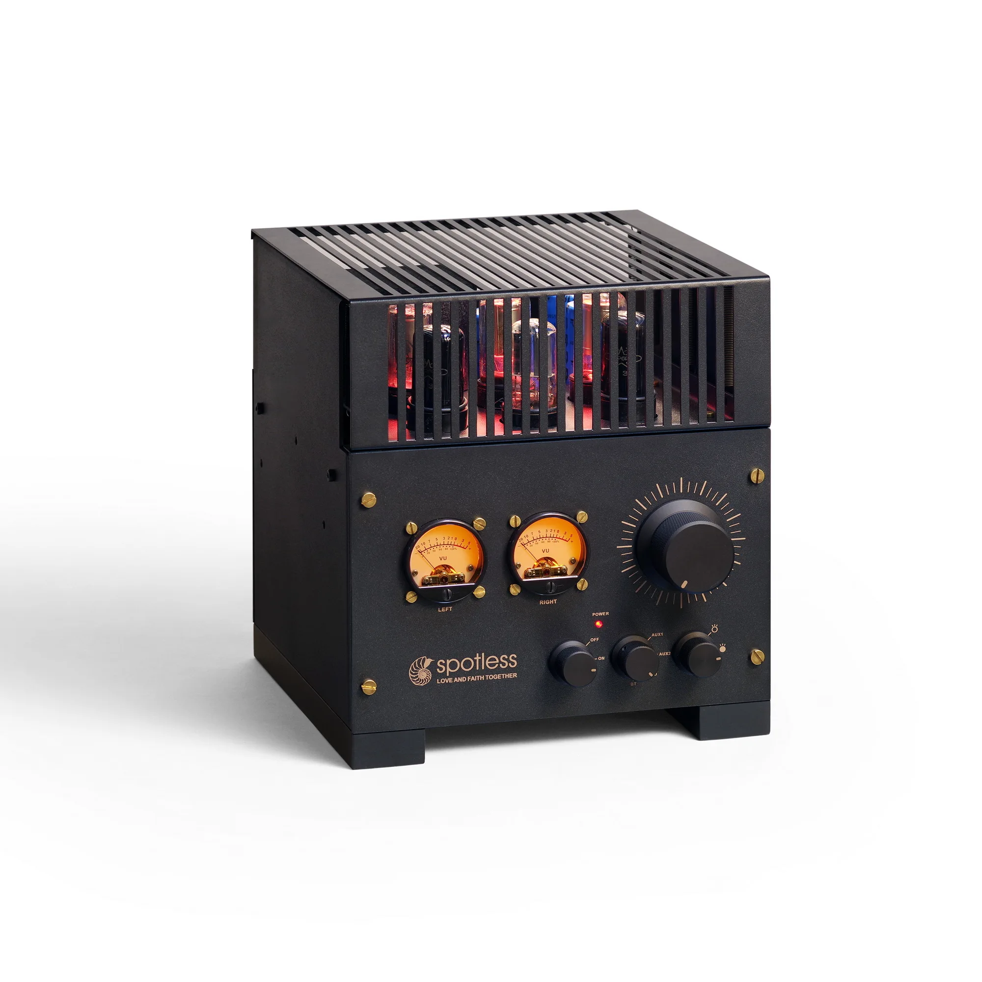 

100W Retro Class AB Power Audio Personal Sound Amplifier Handmade Valve Preamp HiFi Integrated Vacuum Tube Amplifier
