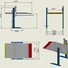 Factory Price Hydraulic two Post Parking Lift - Buy two Post Parking Lift,Portable Parking Lift, Parking Lift Product