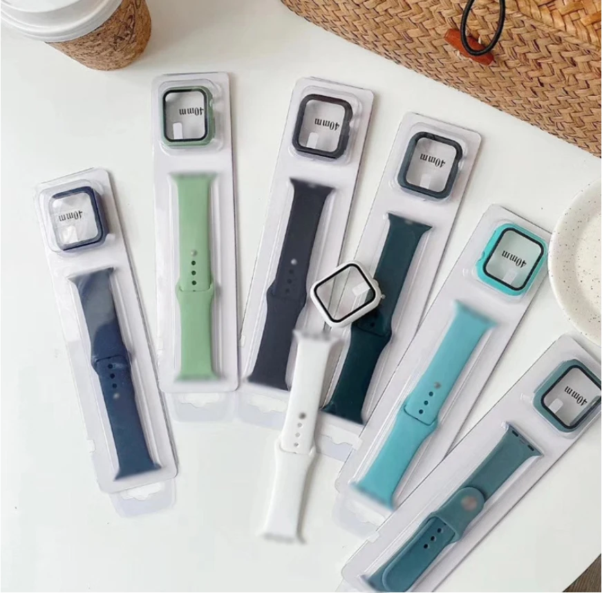 Smart Watch Bands 38 40 42 44 mm Silicone Strap Watch Band for Apple Watch 7/6/5/4/3 se, Optional
Smart Watch Bands 38 40 42 44 mm Silicone Strap Watch Band for Apple Watch 7/6/5/4/3 se, Optional