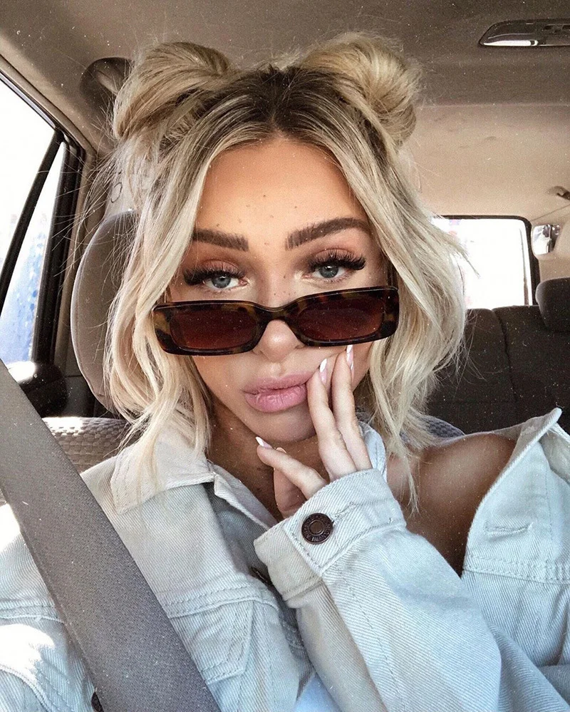 Vintage Black Square Sunglasses Women Luxury Brand Small Rectangle Sun Glasses Female Gradient Clear Mirror Oculos De Sol, Mix color or custom colors
Vintage Black Square Sunglasses Women Luxury Brand Small Rectangle Sun Glasses Female Gradient Clear Mirror Oculos De Sol, Mix color or custom colors