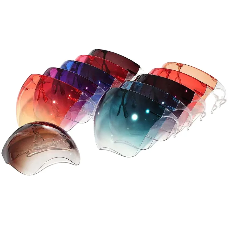 FC Eyewear New Design Colorful Face shield Sunglasses for men women Anti fog acrylic tinted safety glasses
FC Eyewear New Design Colorful Face shield Sunglasses for men women Anti fog acrylic tinted safety glasses