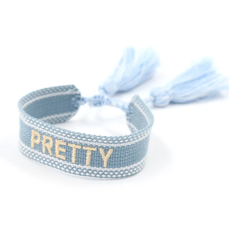 Adjustable friendship Bracelet For Women Vintage Woven Tassel Bracelet Embroidery Braided Bracelets Wholesale Jewelry Gifts, Pink,blue,green,brown
Adjustable friendship Bracelet For Women Vintage Woven Tassel Bracelet Embroidery Braided Bracelets Wholesale Jewelry Gifts, Pink,blue,green,brown