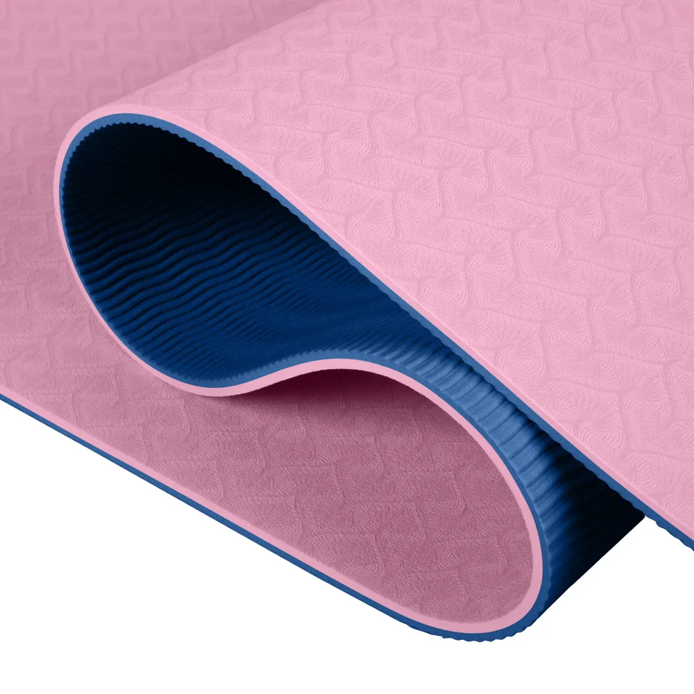 Eco Friendly Gym Fitness Double Sided Custom Logo Tpe Yoga Mat, Pink blue,purple pink,dark-light blue,dark -light purple,green-dark 
Eco Friendly Gym Fitness Double Sided Custom Logo Tpe Yoga Mat, Pink blue,purple pink,dark-light blue,dark -light purple,green-dark