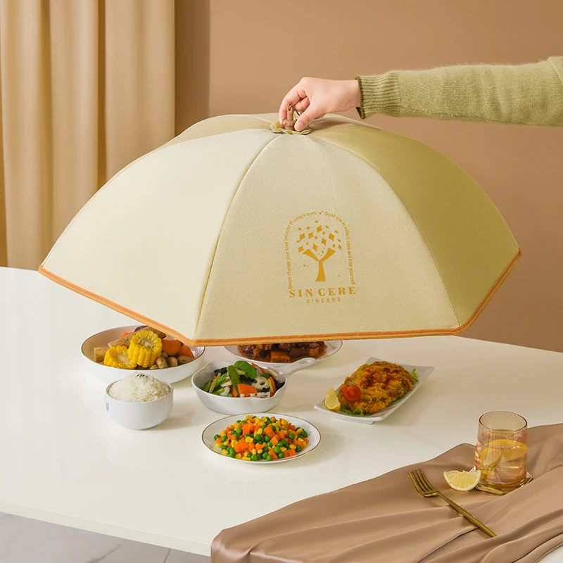 JIUYUE Food Cover Umbrella Style Food Table Dish Cover Folded Kitchenware Food Covers
JIUYUE Food Cover Umbrella Style Food Table Dish Cover Folded Kitchenware Food Covers