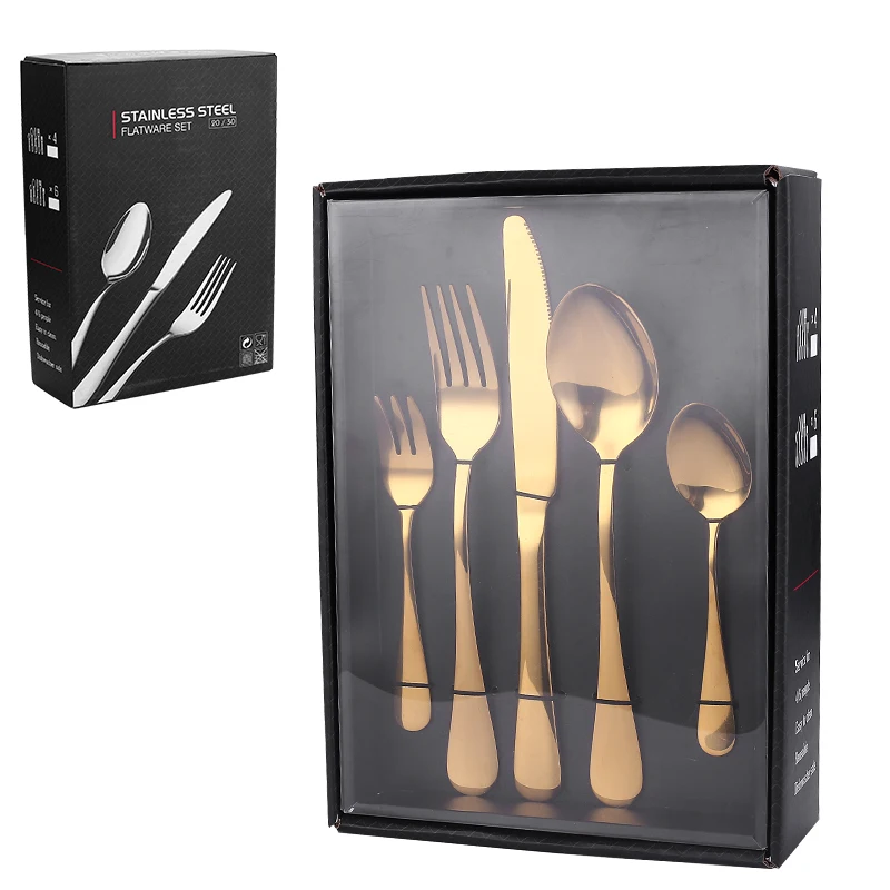 Wedding 18/10 stainless steel gold cutlery set spoon fork and knife gold matted cutlery flatware
Wedding 18/10 stainless steel gold cutlery set spoon fork and knife gold matted cutlery flatware