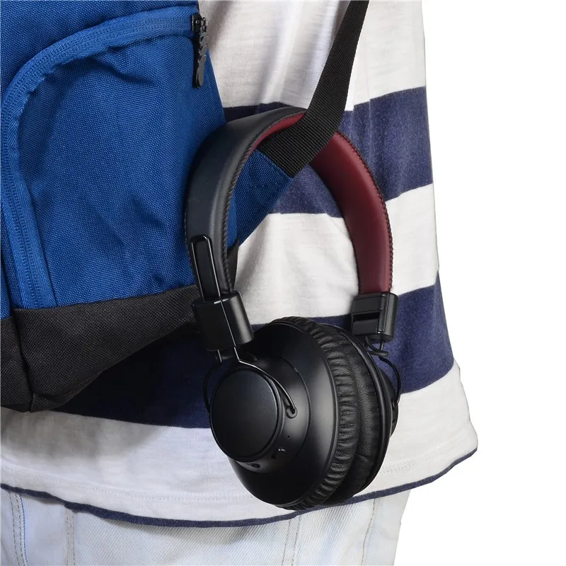 Hot sell Active Noise Cancelling headphones, Wireless stereo bass earphones foldable travel Over Ear bt anc headset - ANKUX.COM
