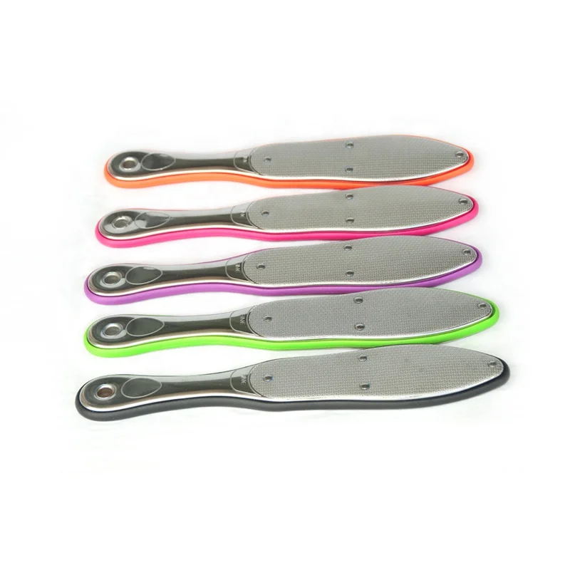 Custom logo stainless steel and plastic double side pedicure foot dead skin removal foot file, Orange,purple,green,red,black
Custom logo stainless steel and plastic double side pedicure foot dead skin removal foot file, Orange,purple,green,red,black