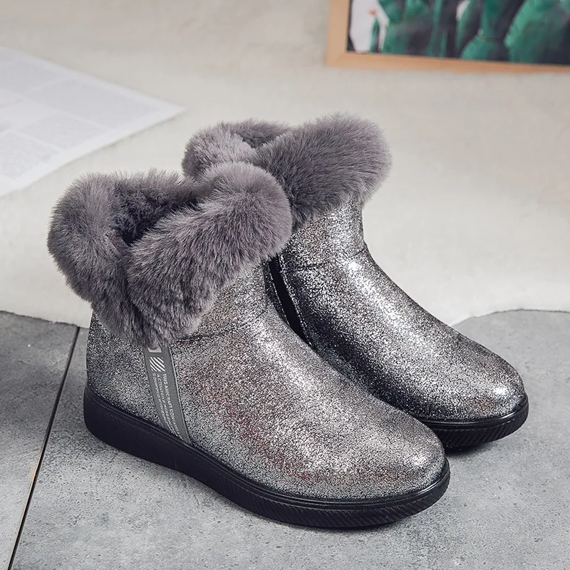Flat Shoes Women Boots 2020 Women's Plush Snow Boots Versatile Short Tube Boots Women Shoes
Flat Shoes Women Boots 2020 Women's Plush Snow Boots Versatile Short Tube Boots Women Shoes