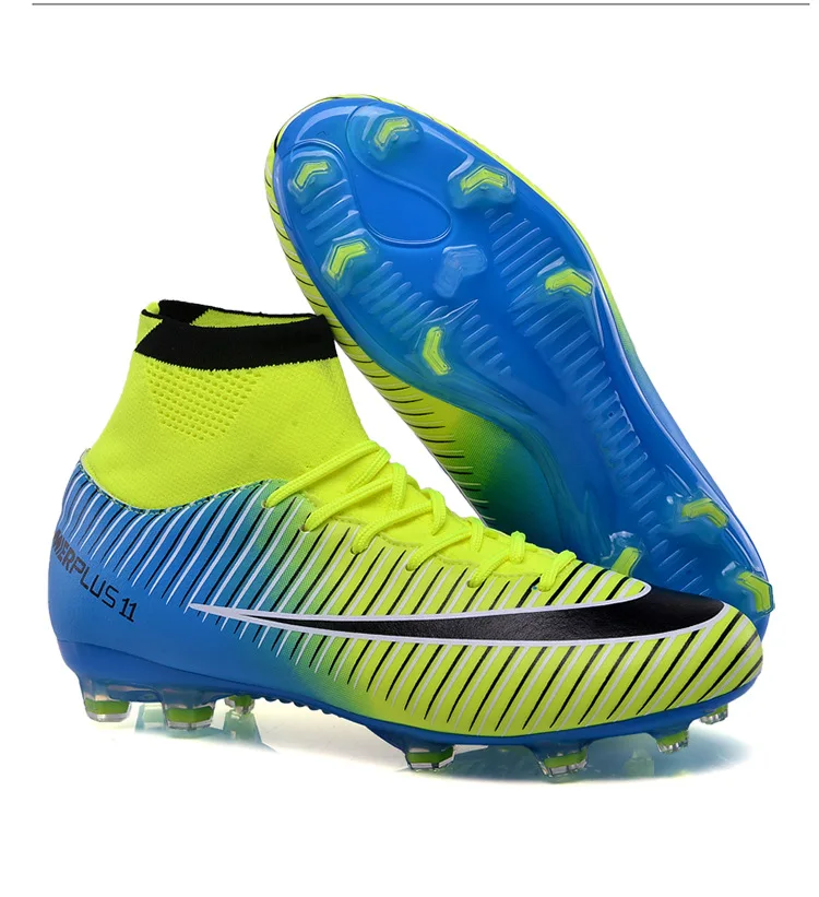2020 New design breather football boots professional soccer high-top shoes cleats children's soccer shoes, 4 colors
2020 New design breather football boots professional soccer high-top shoes cleats children's soccer shoes, 4 colors