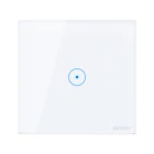Sran high quality 86*86mm hotel electrical one gang touch switch