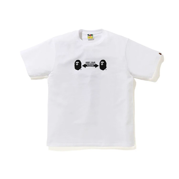 2021 summer new style high quality cotton BAPE printed men's T-shirt simple casual tee
2021 summer new style high quality cotton BAPE printed men's T-shirt simple casual tee