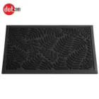 Dotcom Leaf Funny Rubber Bottom Anti-slip Easy to Clean Repel Resistant Durable Entry Way Mats Rugs Carpet