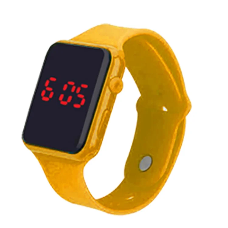 Outdoor sports watch candy color led watch couple men and women fashion creative electronic watch
Outdoor sports watch candy color led watch couple men and women fashion creative electronic watch