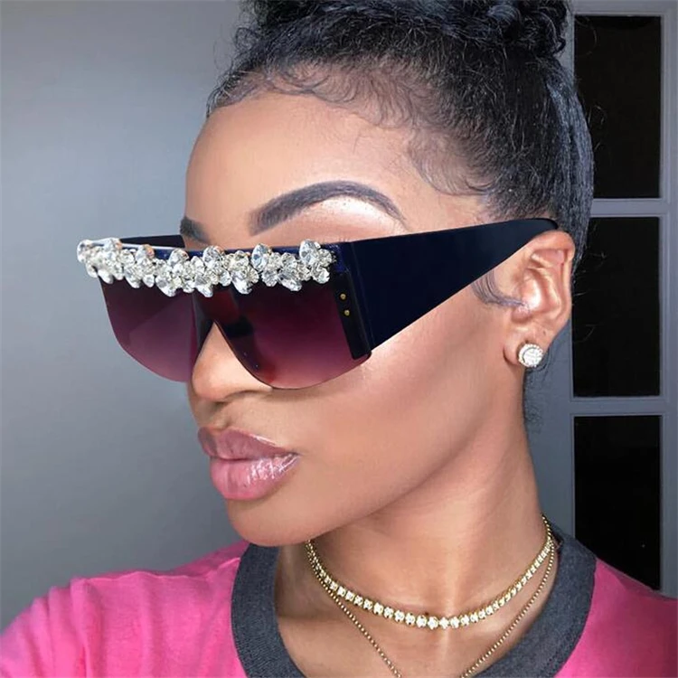 Modern Sunglasses Fashion Trending Diamond Ladies Sunglasses Shades Luxury Rhinestone Sun Glasses Women, As pictures or customized color
Modern Sunglasses Fashion Trending Diamond Ladies Sunglasses Shades Luxury Rhinestone Sun Glasses Women, As pictures or customized color