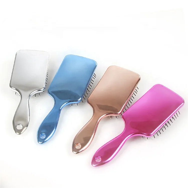 Portable Square Rose Gold Anti-Static Air Cushion Hair Comb Professional Scalp Massage Hair Brush, As the picture
Portable Square Rose Gold Anti-Static Air Cushion Hair Comb Professional Scalp Massage Hair Brush, As the picture