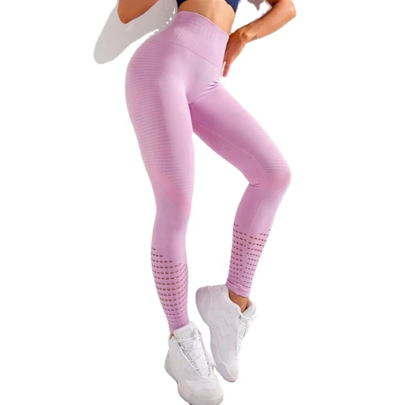 Lady's high waist stretchy hollow out workout gym yoga pants women seamless sports yoga leggings
Lady's high waist stretchy hollow out workout gym yoga pants women seamless sports yoga leggings