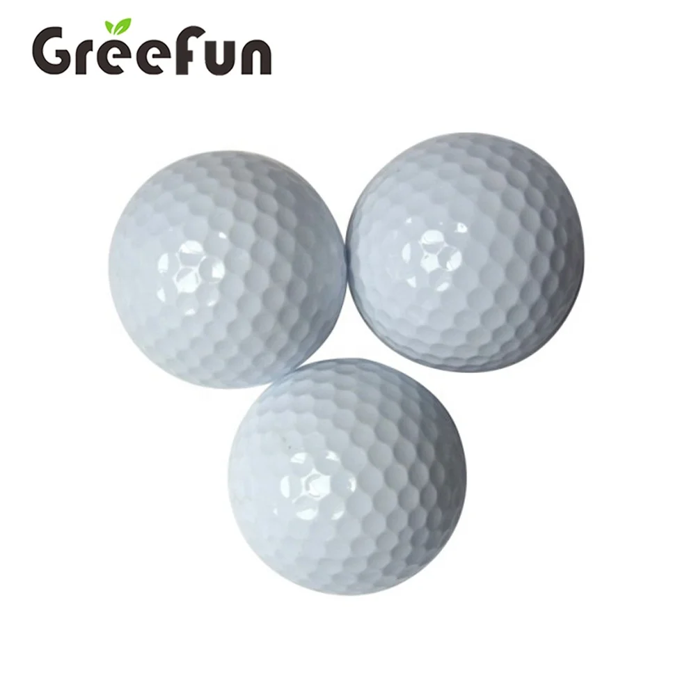Premium Personalized Golf Ball Printing Your Logo 2 Pieces 3 Pieces ball Soft & Elasticity Feel  Anti-Stress Blank Golf Balls
