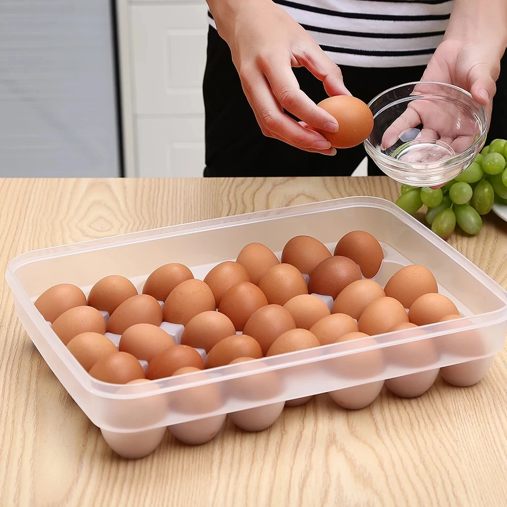 34 grid egg storage box plastic,household kitchen transparent boxfood containers storage for egg
34 grid egg storage box plastic,household kitchen transparent boxfood containers storage for egg