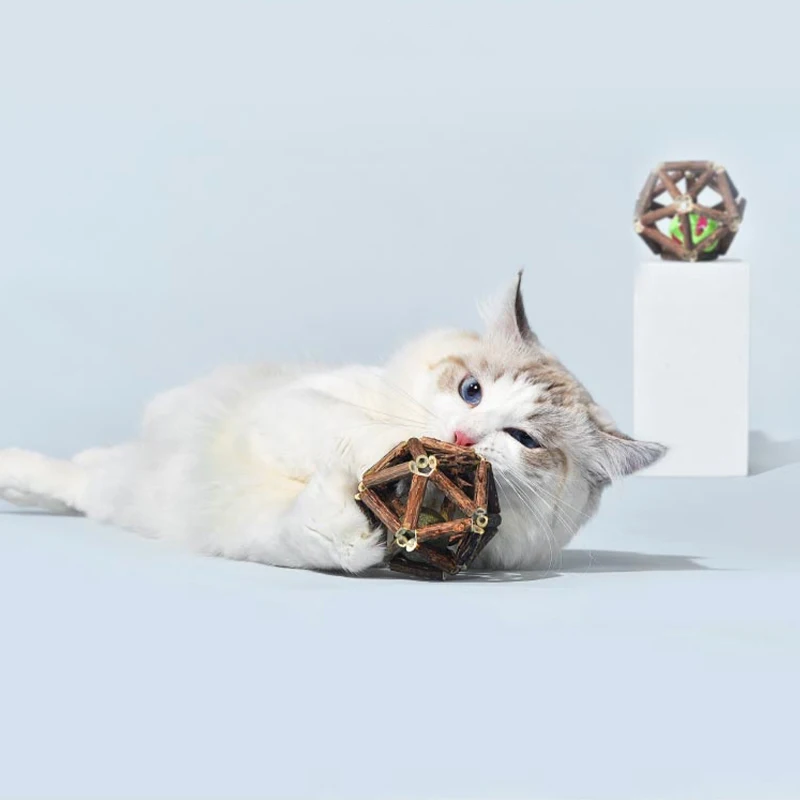 Mutian Polygonum Ball Teeth Stick Ball Bell Cat Stick Self-Heavy Supplies Catnip Cat Toys
Mutian Polygonum Ball Teeth Stick Ball Bell Cat Stick Self-Heavy Supplies Catnip Cat Toys