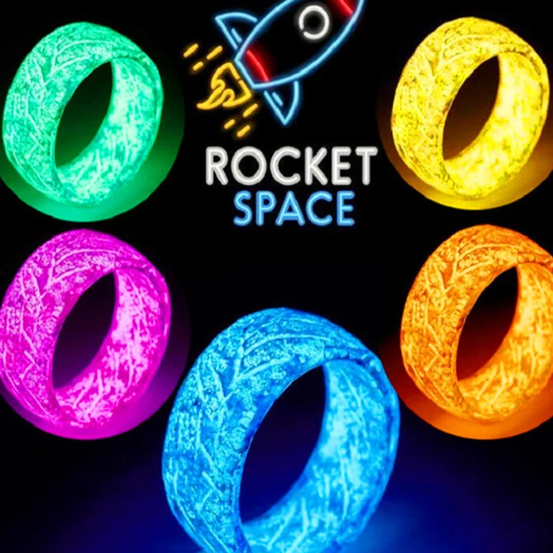 INS Club Fashion Resin Cool Punk Party Wood Grain Luminous Blue Ring Jewelry Glow In The Dark Ring Gift For Men Women
INS Club Fashion Resin Cool Punk Party Wood Grain Luminous Blue Ring Jewelry Glow In The Dark Ring Gift For Men Women