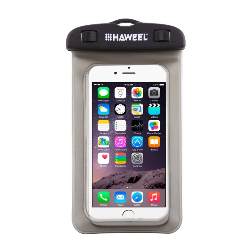 HAWEEL Transparent Universal Waterproof Bag with Lanyard Universal Waterproof Phone Case
HAWEEL Transparent Universal Waterproof Bag with Lanyard Universal Waterproof Phone Case