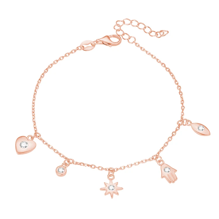 POLIVA rose gold plated 925 sterling silver silver ladies jewellery heart sunshine bracelet
POLIVA rose gold plated 925 sterling silver silver ladies jewellery heart sunshine bracelet