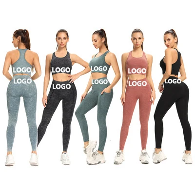 Custom Plus Size Women 2 PCS Workout Set Seamless Yoga Leggings with Pocket and Sports Bra Tracksuits Gym Fitness Set Sportswear, 5 colors
Custom Plus Size Women 2 PCS Workout Set Seamless Yoga Leggings with Pocket and Sports Bra Tracksuits Gym Fitness Set Sportswear, 5 colors