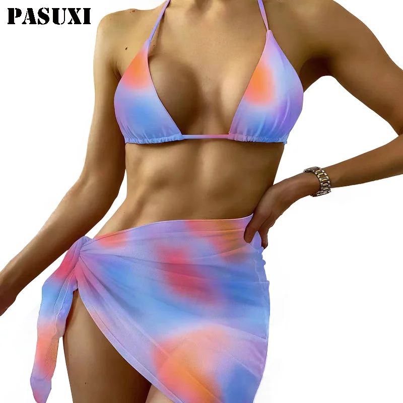 PASUXI Sports Bikini Best Selling High Waist Swimsuit Sleeveless Bandage Strapless Backless Thong Swimwear
PASUXI Sports Bikini Best Selling High Waist Swimsuit Sleeveless Bandage Strapless Backless Thong Swimwear