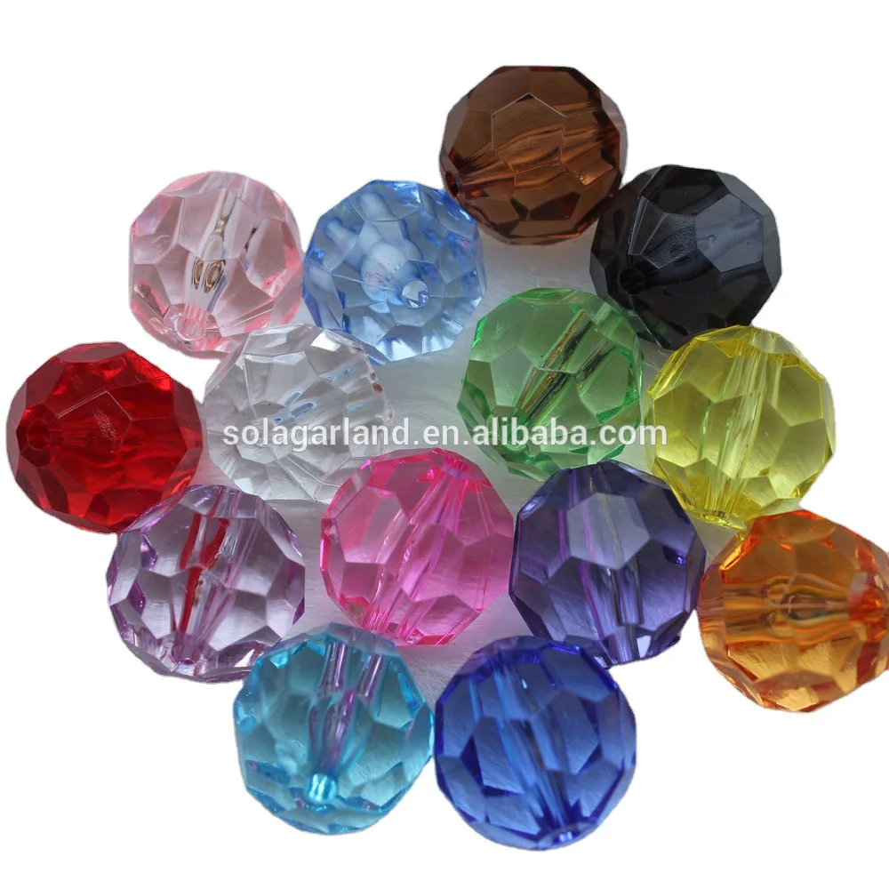500g Cheap Price Acrylic Crystal Loose Beads Polyhedron Ball Bead for Jewelry Accessory 4mm-20mm
500g Cheap Price Acrylic Crystal Loose Beads Polyhedron Ball Bead for Jewelry Accessory 4mm-20mm