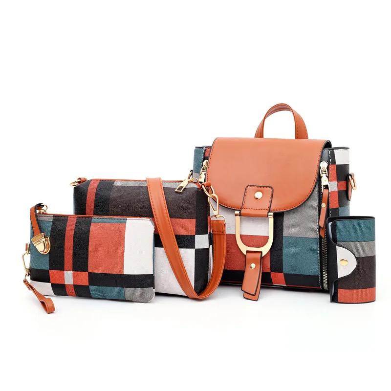Hot Products 2020 Fashion 4 in 1Striped Lady Multifunctional Shoulder Bag Leather Waterproof Backpack, Beige,black,red,camel
Hot Products 2020 Fashion 4 in 1Striped Lady Multifunctional Shoulder Bag Leather Waterproof Backpack, Beige,black,red,camel
