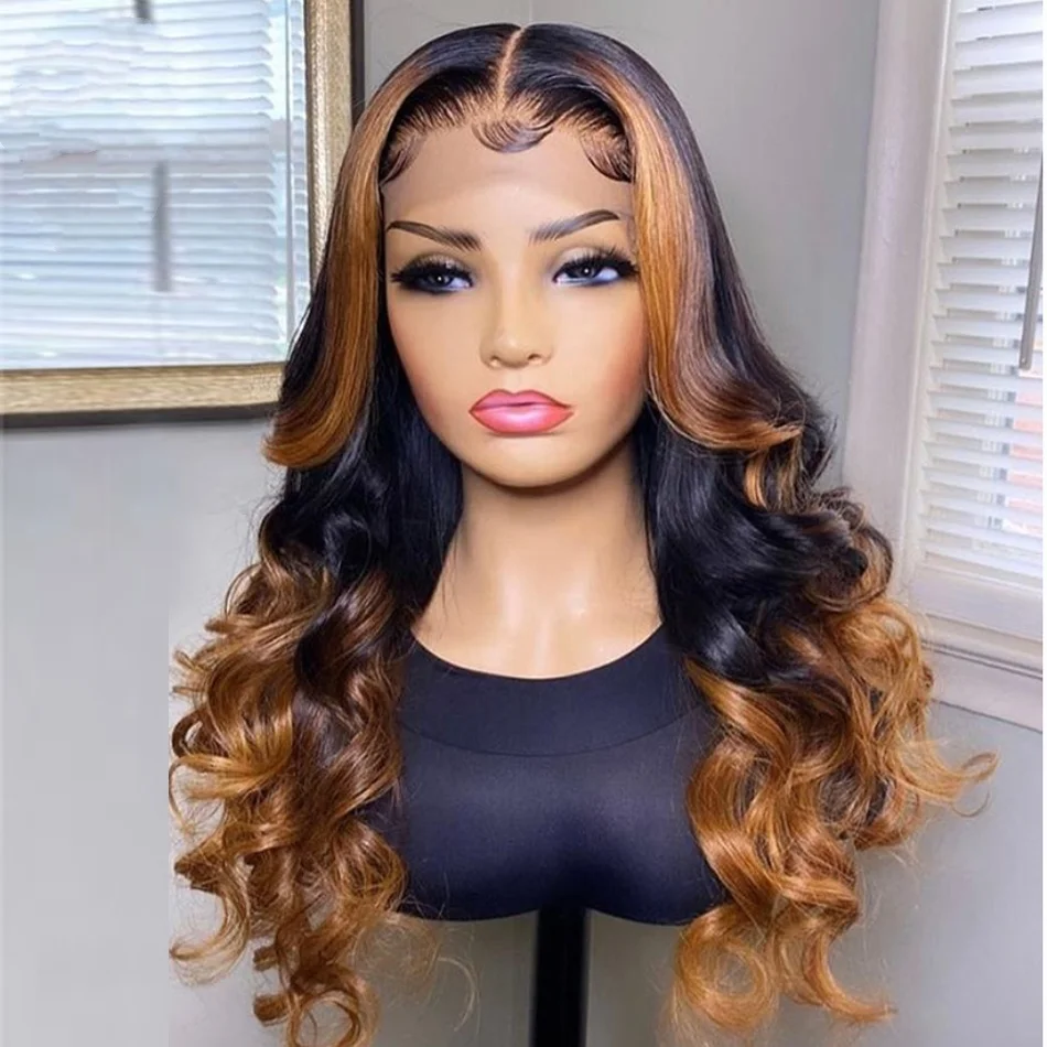 Mixed Highlight Color T Part Wig Remy Human Hair Long Wave Middle Part 13*4*1 T Lace Front Wig
Mixed Highlight Color T Part Wig Remy Human Hair Long Wave Middle Part 13*4*1 T Lace Front Wig