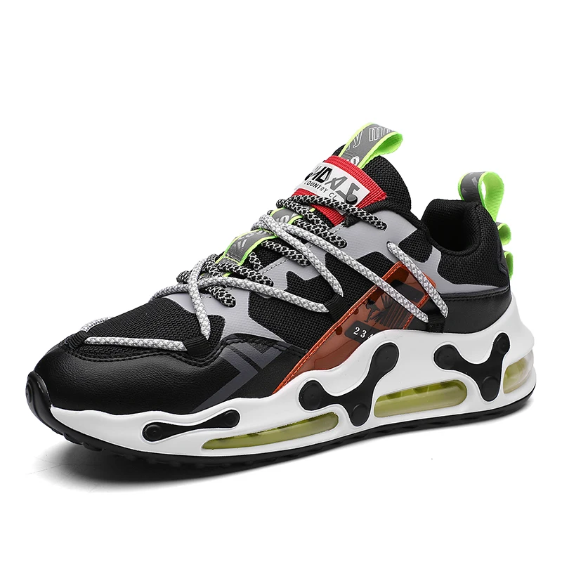 Branded real air cushion New 97 air men's sneakers casual sport shoes running for men snaker shoues shocks shoes, Black
Branded real air cushion New 97 air men's sneakers casual sport shoes running for men snaker shoues shocks shoes, Black
