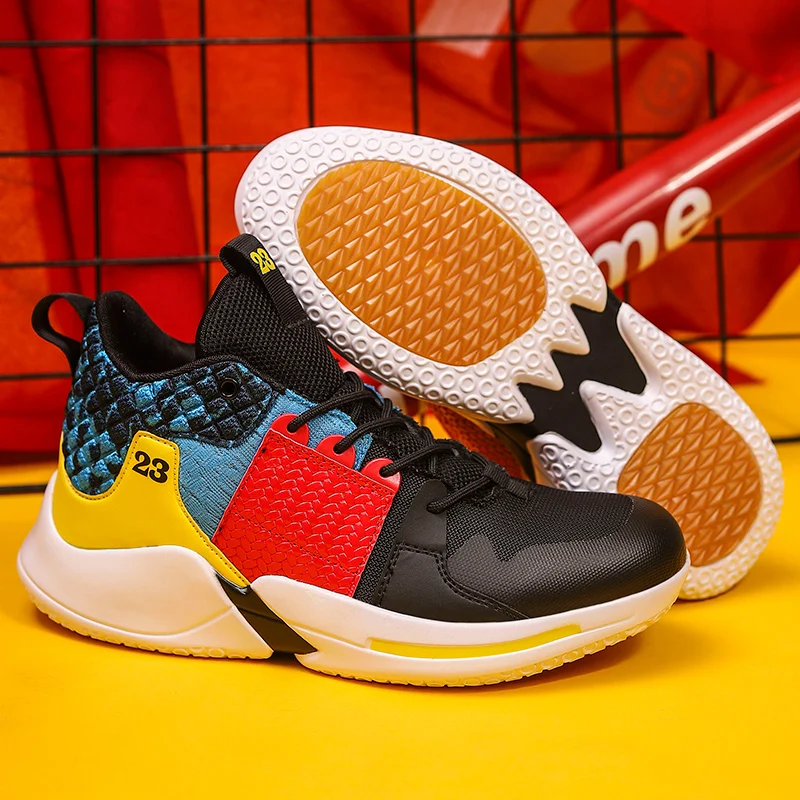 Custom Made High-top Basketball Shoes Men's Cushioning Light Basketball Sneakers Men Breathable Outdoor Sports Shoes
Custom Made High-top Basketball Shoes Men's Cushioning Light Basketball Sneakers Men Breathable Outdoor Sports Shoes