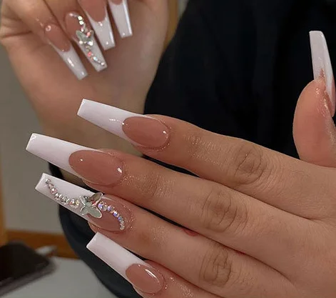 2021 Luxury New Designs Nail Art Fake Nails Box Press On Nails With Rhinestone French Shiny Artificial Fingernails, Picture
2021 Luxury New Designs Nail Art Fake Nails Box Press On Nails With Rhinestone French Shiny Artificial Fingernails, Picture