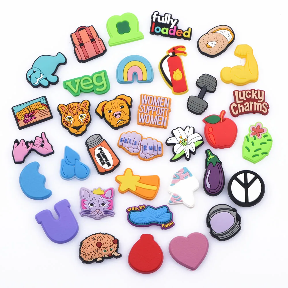 Wholesale PVC Cute Shoe Charms Clog Shoes Decorations Wristband Accessories Birthday Party Favors Gift for Kids, Jewelry
Wholesale PVC Cute Shoe Charms Clog Shoes Decorations Wristband Accessories Birthday Party Favors Gift for Kids, Jewelry