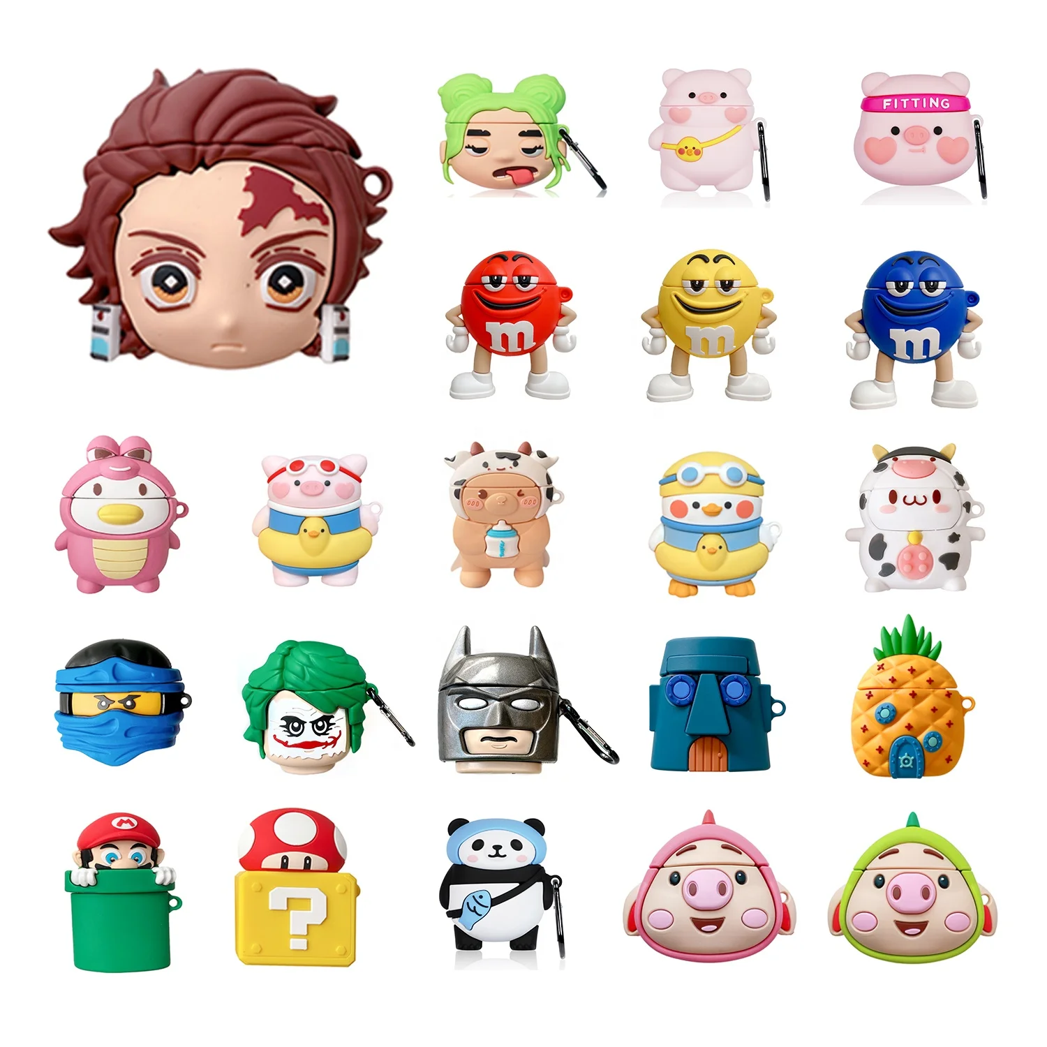 Best Selling Earphone Cover Protective Anime Cartoon Cute New For Wholesale Airpod 2 Case, Multiple colors
Best Selling Earphone Cover Protective Anime Cartoon Cute New For Wholesale Airpod 2 Case, Multiple colors