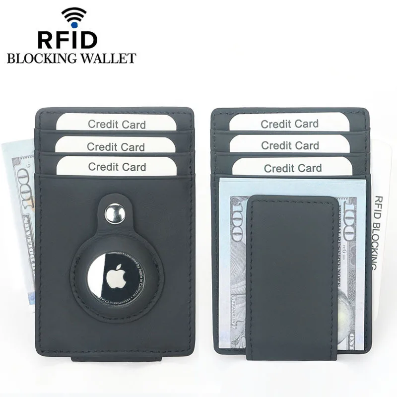 Airtag Case Cover Wallet Solid Genuine Leather Credit Card Holder Slim Minimalist RFID Mens Air Tag Card Holder with Money Clip, Black, brown, olive, red, coffee
Airtag Case Cover Wallet Solid Genuine Leather Credit Card Holder Slim Minimalist RFID Mens Air Tag Card Holder with Money Clip, Black, brown, olive, red, coffee