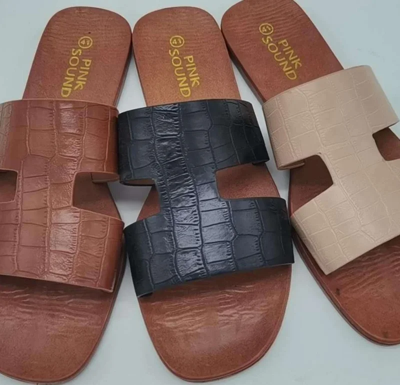 NEW Sexy PU Stone Pattern Shoes Slides Peep Toe Flat Beach Slippers Europe Summer Fashion Slip On Slides Women Party Mules
NEW Sexy PU Stone Pattern Shoes Slides Peep Toe Flat Beach Slippers Europe Summer Fashion Slip On Slides Women Party Mules