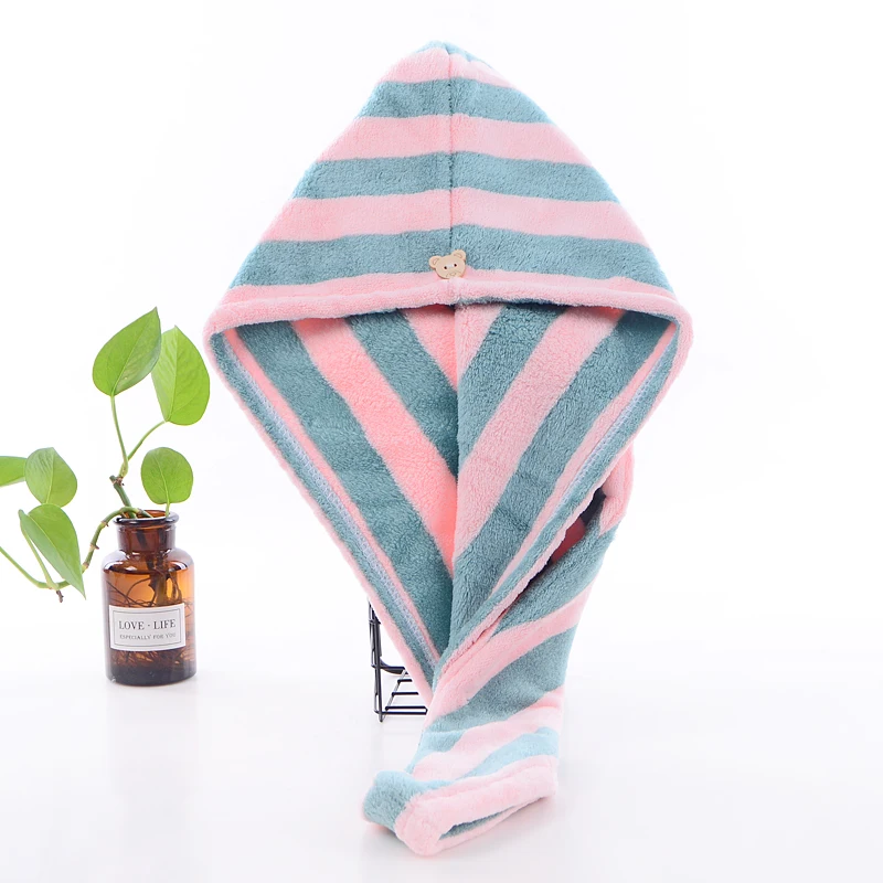 Dry hair wrapping bath towel button hair dryer velcro quick drying microfiber towel bath wrap (pink) for women
Dry hair wrapping bath towel button hair dryer velcro quick drying microfiber towel bath wrap (pink) for women