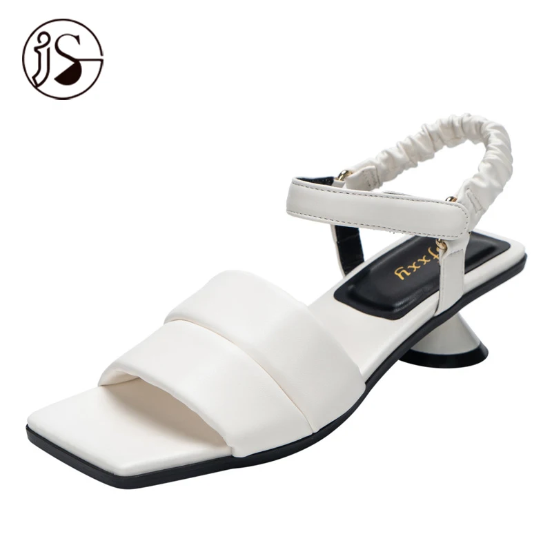 For summer wear temperamental lady sandals plain color square head versatile lady slippers comfortable medium heel sandals, Requirement
For summer wear temperamental lady sandals plain color square head versatile lady slippers comfortable medium heel sandals, Requirement
